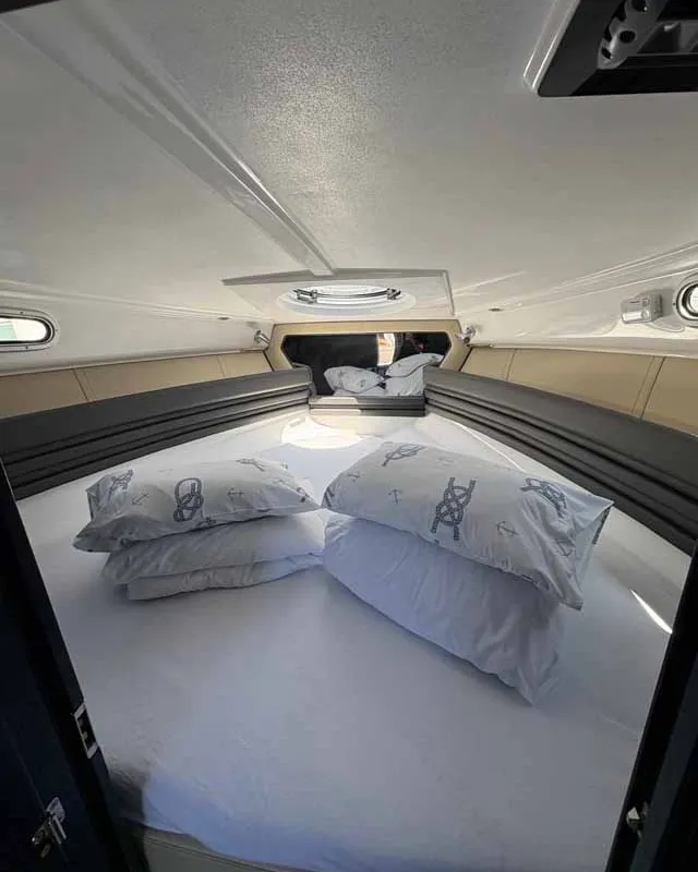 Cabin on Sky, a Öchsner SRX30 motorboat at Jezera, Croatia