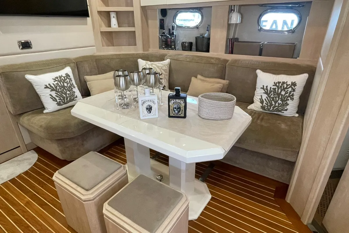 Premium, a Sarnico 65 motor yacht at Palermo, Italy