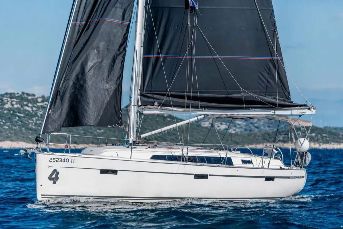 Let's Dance, a Bavaria Cruiser 41S sailboat at Pirovac, Croatia