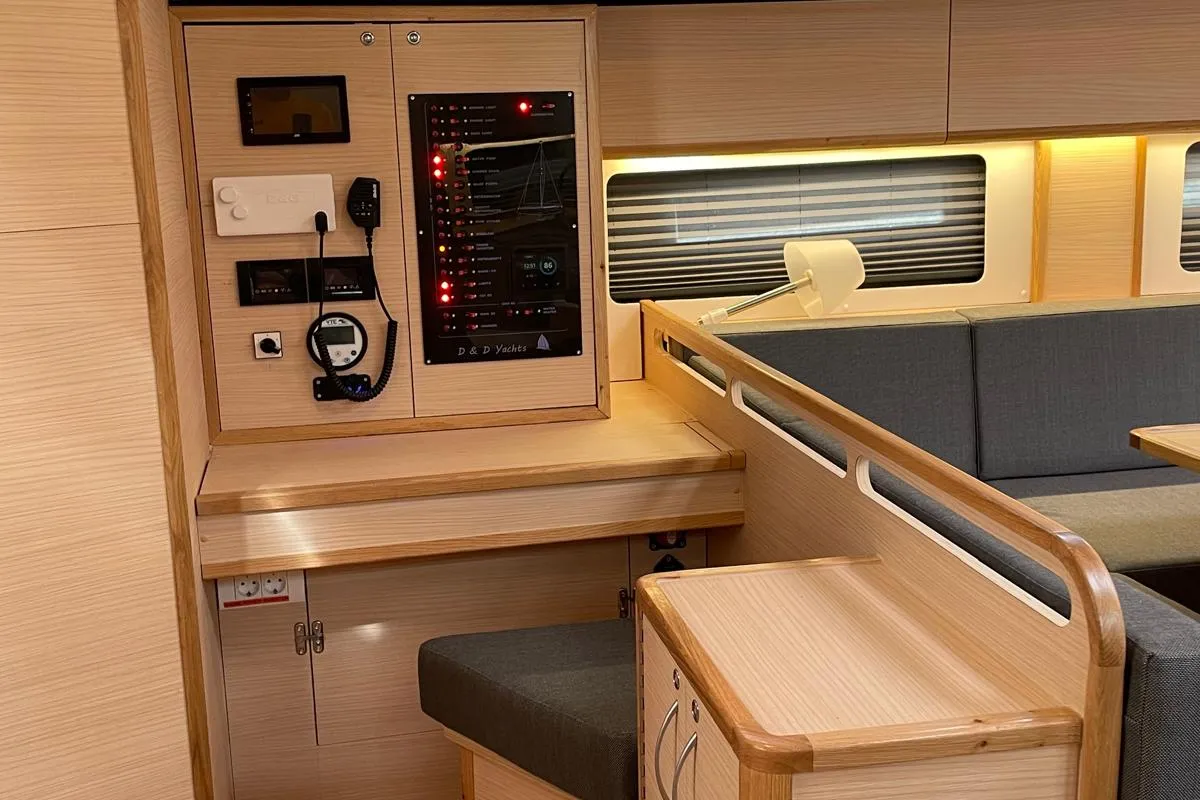 Six on the Sea, a D&D Kufner 54 Exclusive sailboat at Salerno, Italy