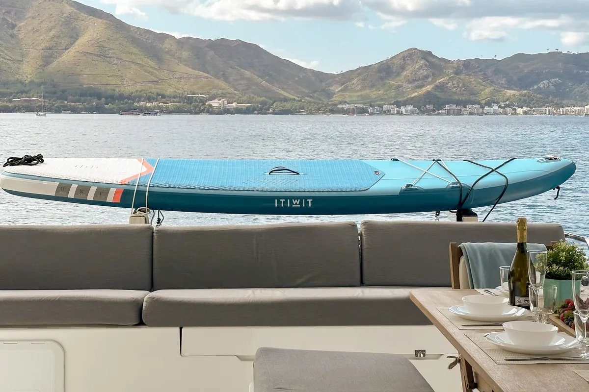 Smart Way, a Fountaine Pajot Tanna 47 catamaran at Marmaris, Turkey