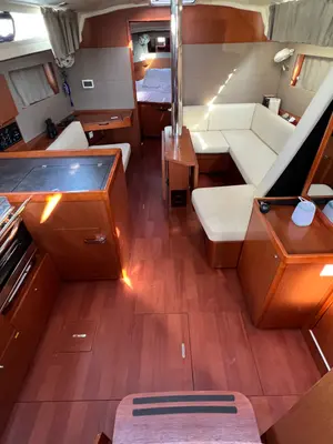Galley of Ocyrhoe, a Beneteau Oceanis 41.1 sailboat at Municipal Unit of Rhodes, Greece