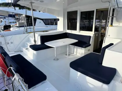 TI BO III, a Lagoon 40 catamaran at Alameda, United States