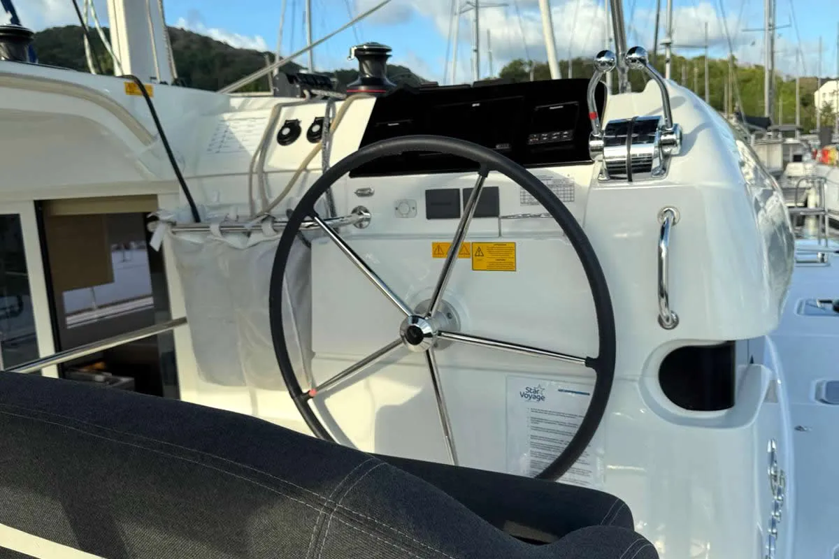 TI BO III, a Lagoon 40 catamaran at Alameda, United States