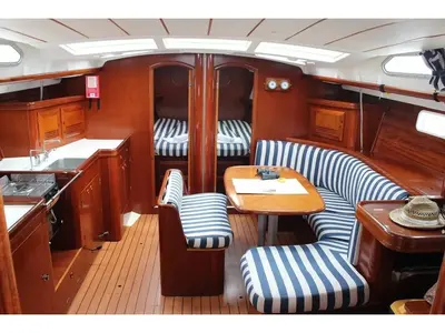 Pigasos, a Beneteau Oceanis 473 sailboat at Municipal Unit of Lefkada, Greece