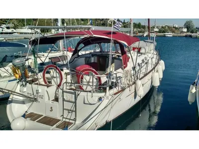 Pigasos, a Beneteau Oceanis 473 sailboat at Municipal Unit of Lefkada, Greece