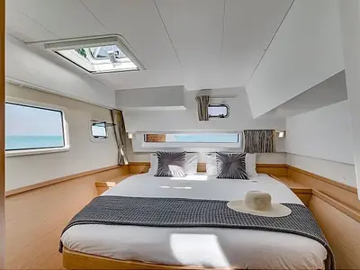 Cabin on Skylight, a Lagoon 42 catamaran at Grad Trogir, Croatia