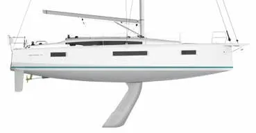 Nantes, a Jeanneau Sun Odyssey 440 sailboat at Capo d'Orlando, Italy