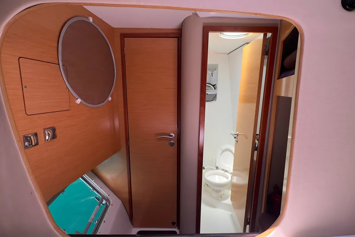 Head on Mirada, a Fountaine Pajot Lipari 41 catamaran at Fethiye, Turkey