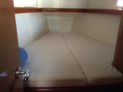 Cabin on Fantasea, a Beneteau Oceanis 43 sailboat at Athens, Greece
