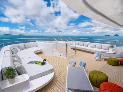 Beneteau Galapagos Yacht, a motor yacht at Parroquia Puerto Baquerizo Moreno, Ecuador