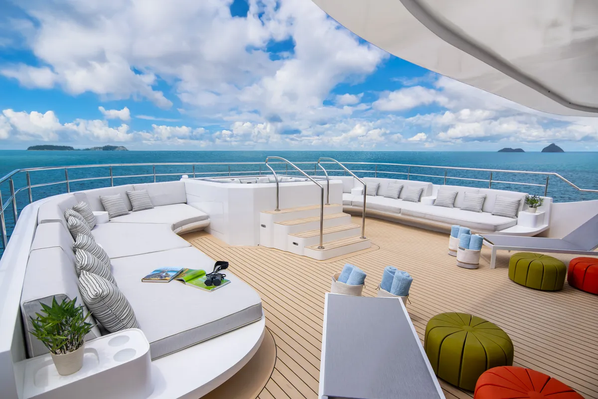 Beneteau Galapagos Yacht, a motor yacht at Parroquia Puerto Baquerizo Moreno, Ecuador