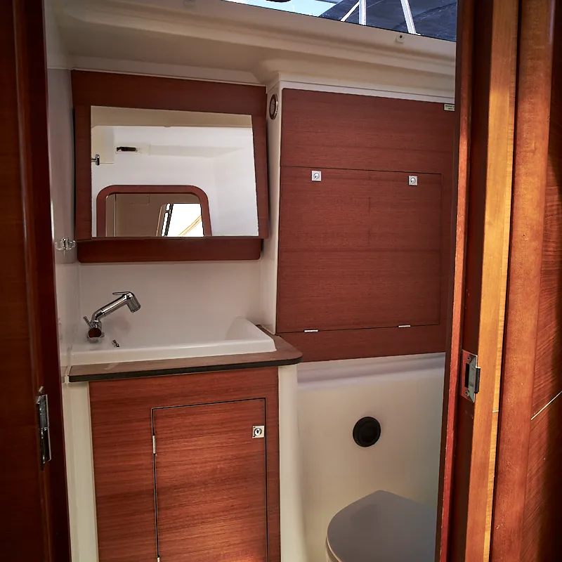 Aruna, a Dufour 460 GL sailboat at Grad Biograd na Moru, Croatia