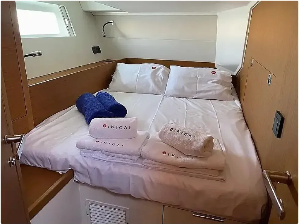 Ikigai, a Beneteau First 53 sailboat at Lavrion, Greece
