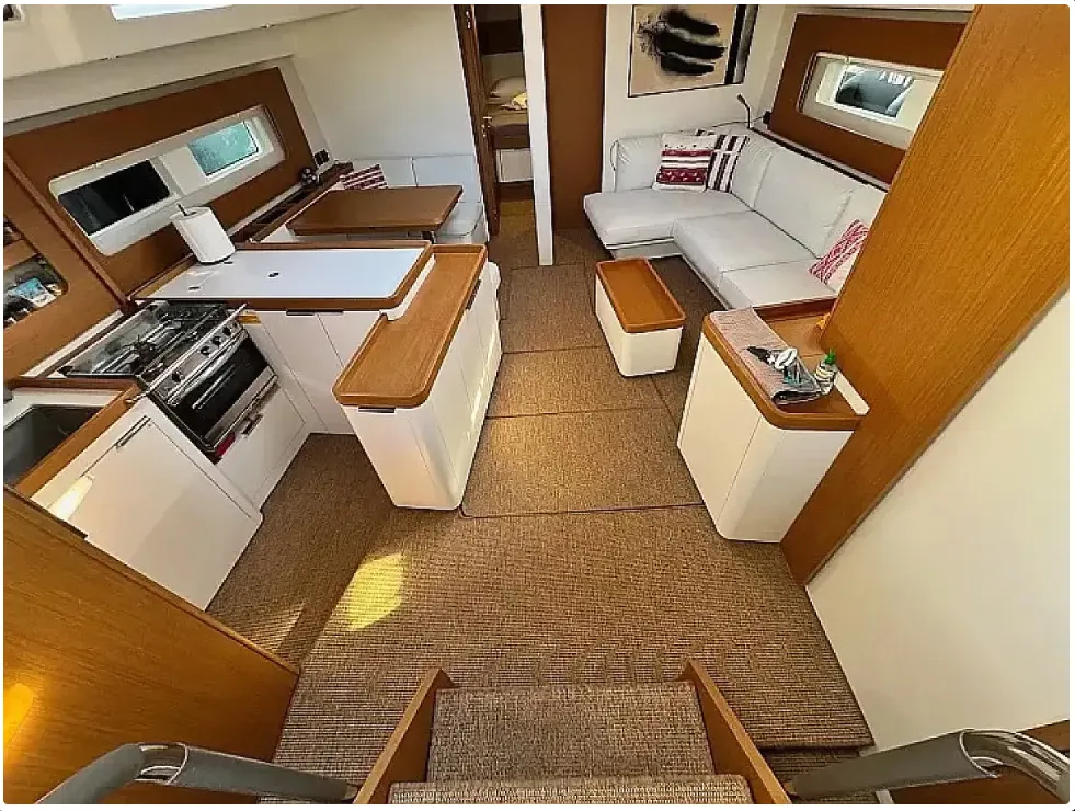 Ikigai, a Beneteau First 53 sailboat at Lavrion, Greece
