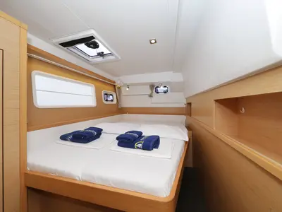 Cabin on Ladies First, a Lagoon 400 S2 catamaran at Općina Rogoznica, Croatia