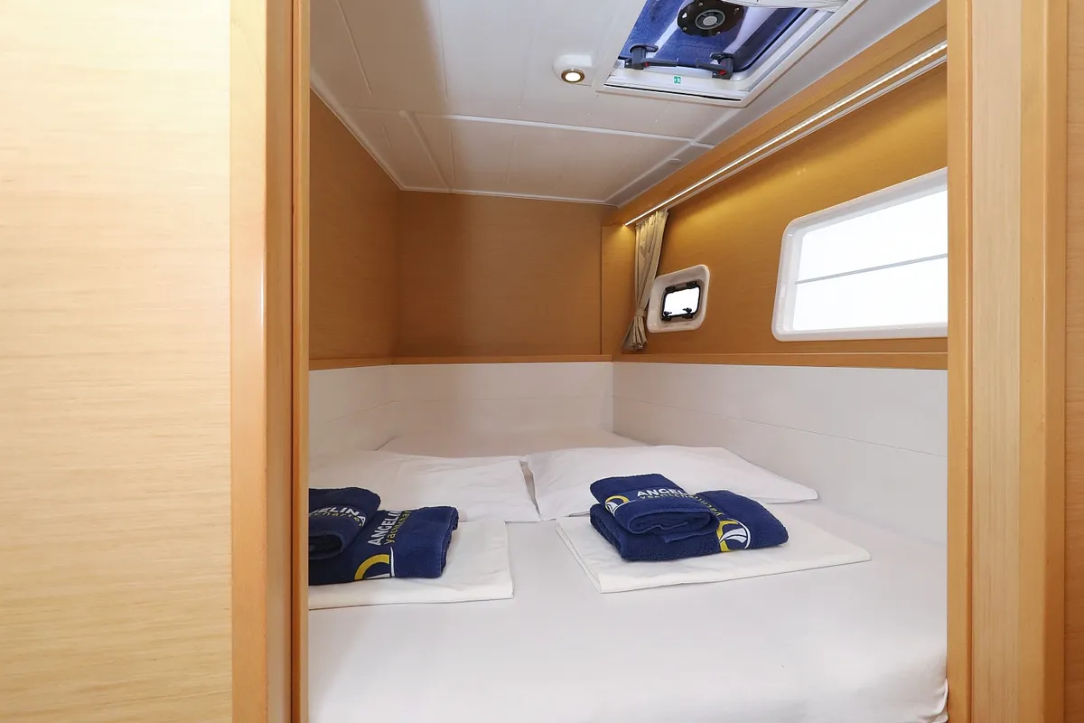 Cabin on Ladies First, a Lagoon 400 S2 catamaran at Općina Rogoznica, Croatia