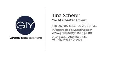 License to chill, a Bali 5.4 catamaran at Athens, Greece