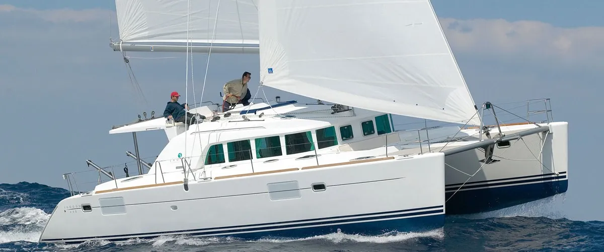 Lagoon 440, a catamaran at Preveza, Greece