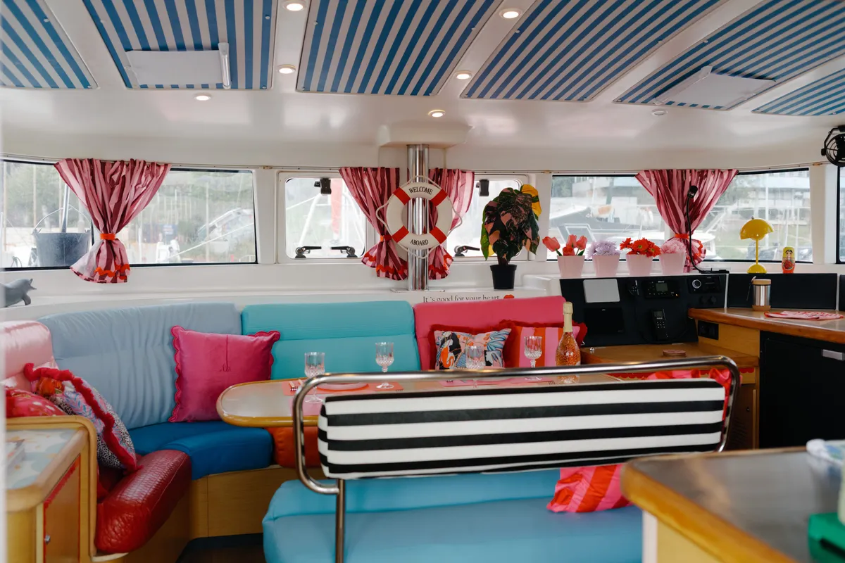 Lagoon 440, a catamaran at Preveza, Greece