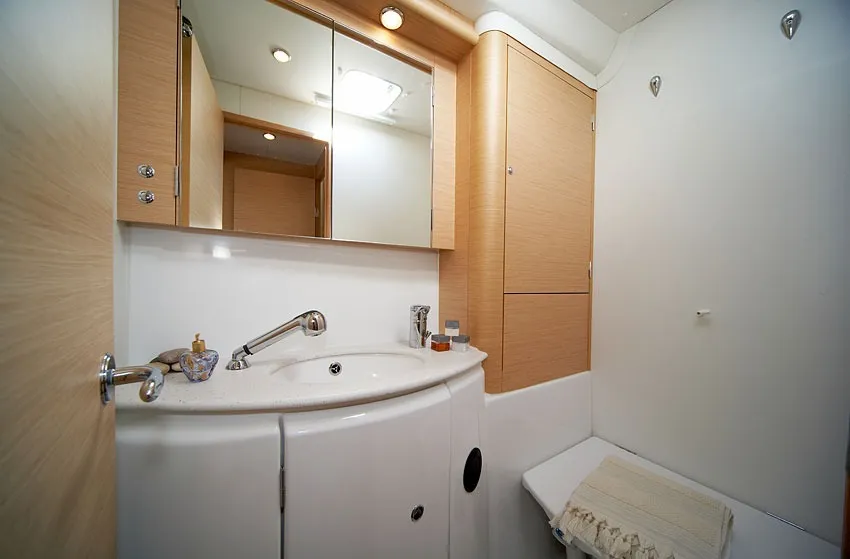 Lagoon 440, a catamaran at Preveza, Greece