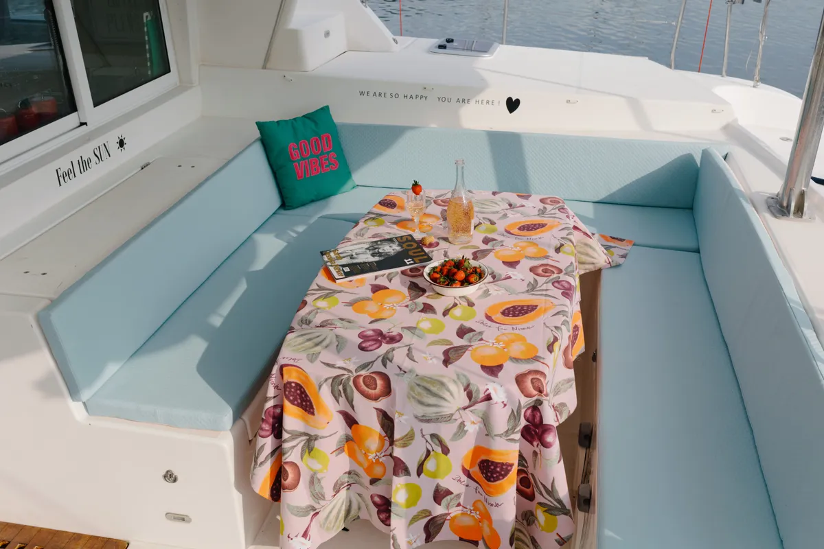 Lagoon 440, a catamaran at Preveza, Greece