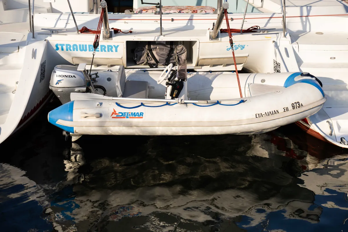 Lagoon 440, a catamaran at Preveza, Greece