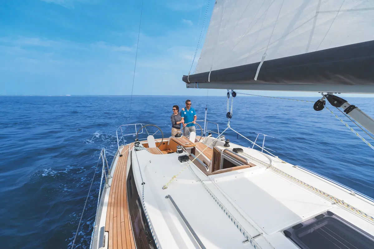 TBD, a Bavaria Cruiser 34 sailboat at Mai Khao, Thailand
