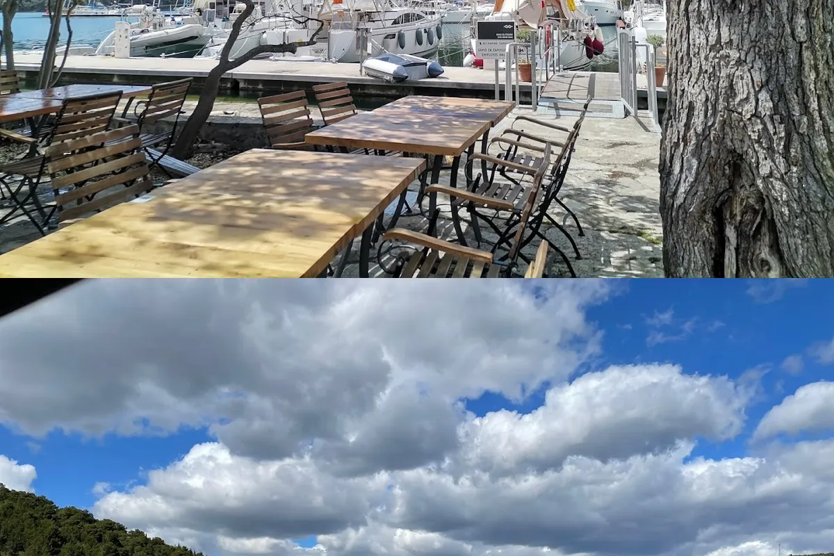 Tequila Sunrise, a Jeanneau Sun Odyssey 389 sailboat at Skradin, Croatia