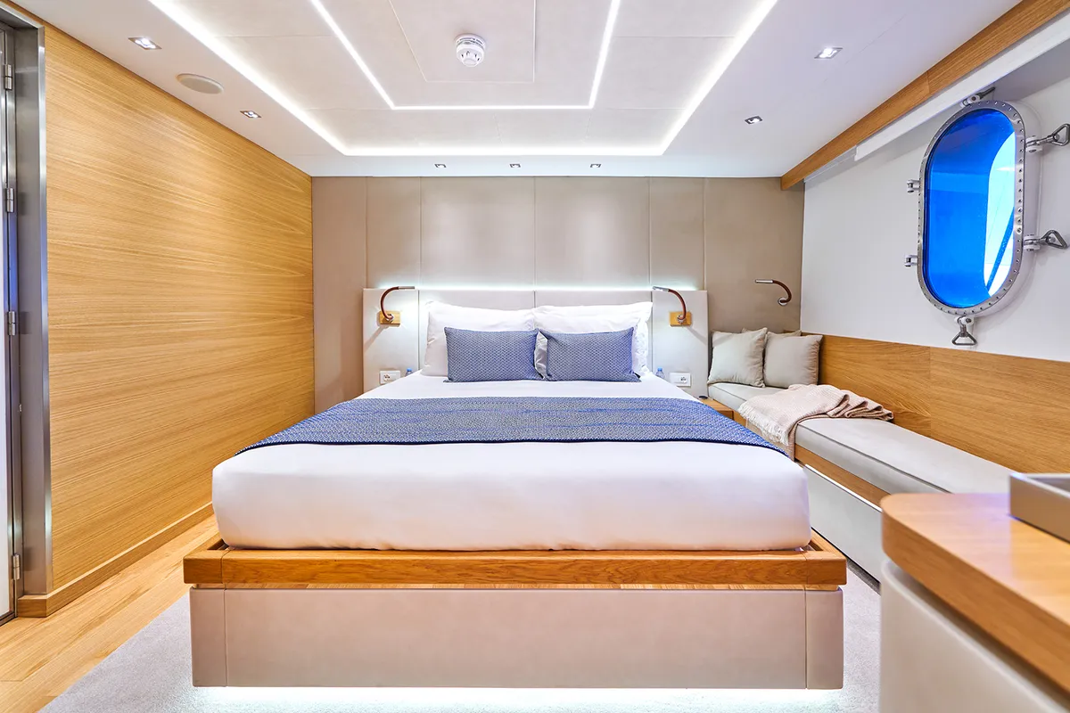 Cabin on ARGO, a Gulet Luxury Motor Yacht motor yacht at Split, Croatia