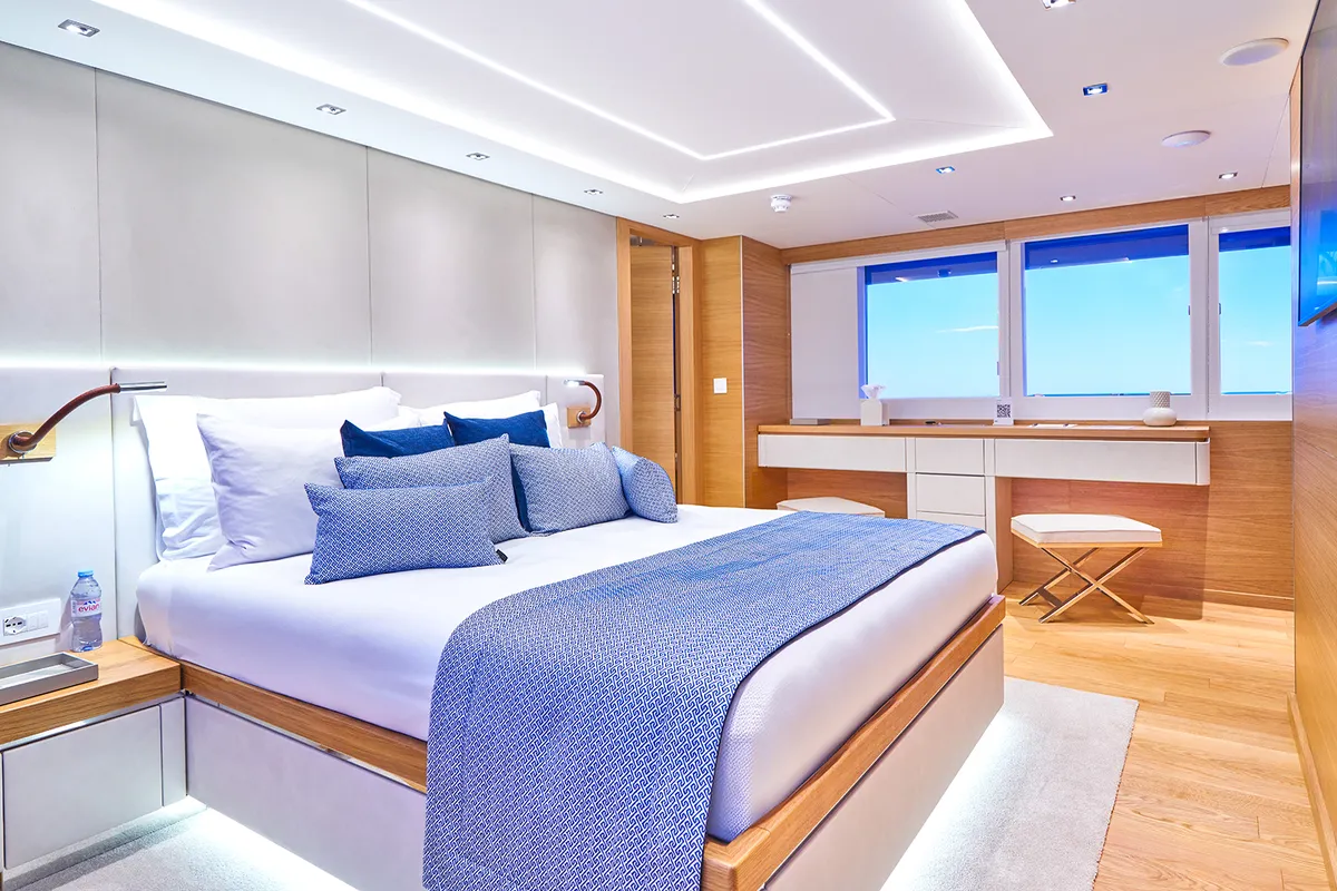 Cabin on ARGO, a Gulet Luxury Motor Yacht motor yacht at Split, Croatia