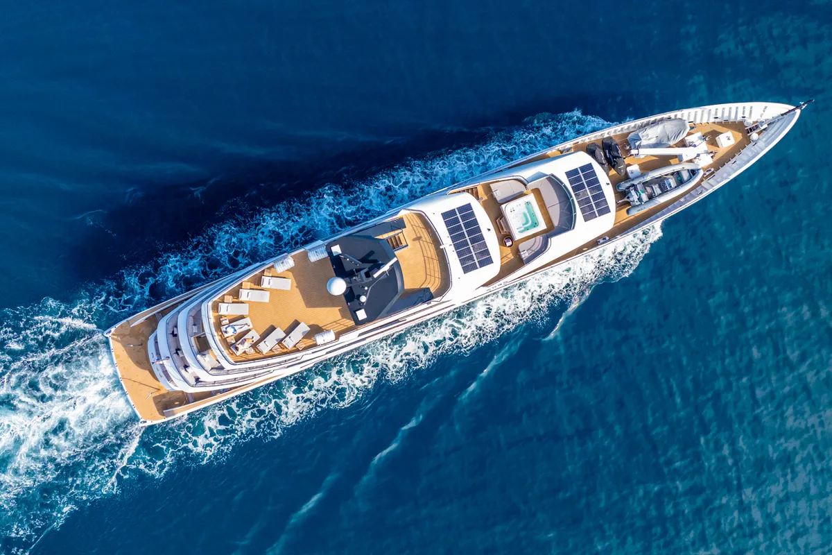 Exterior view of ARGO, a Gulet Luxury Motor Yacht motor yacht at Split, Croatia