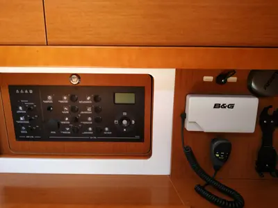 Aleph, a Beneteau Oceanis 45 sailboat at Procida, Italy