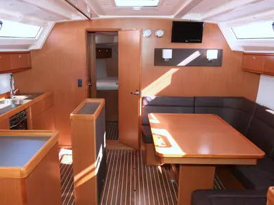 Salon of Beef, a Bavaria Cruiser 46 sailboat at Grad Pula, Croatia