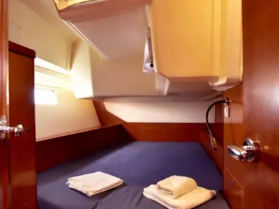 Cabin on Melinda, a Beneteau Oceanis 45 sailboat at Municipal Unit of Lefkada, Greece