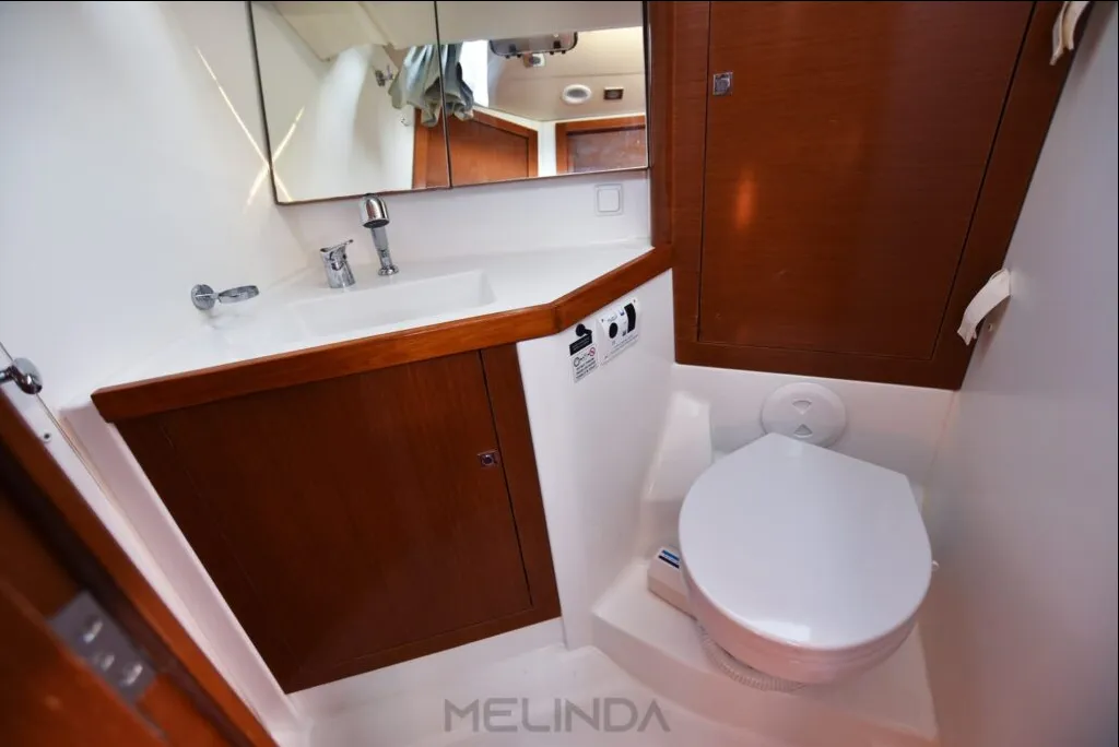 Head on Melinda, a Beneteau Oceanis 45 sailboat at Municipal Unit of Lefkada, Greece