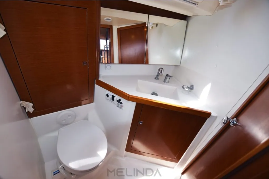 Melinda, a Beneteau Oceanis 45 sailboat at Municipal Unit of Lefkada, Greece