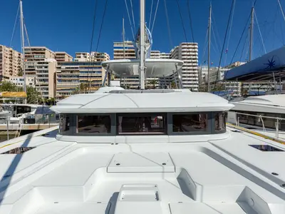 IRIS, a Lagoon 55 catamaran at Palma de Mallorca, Spain
