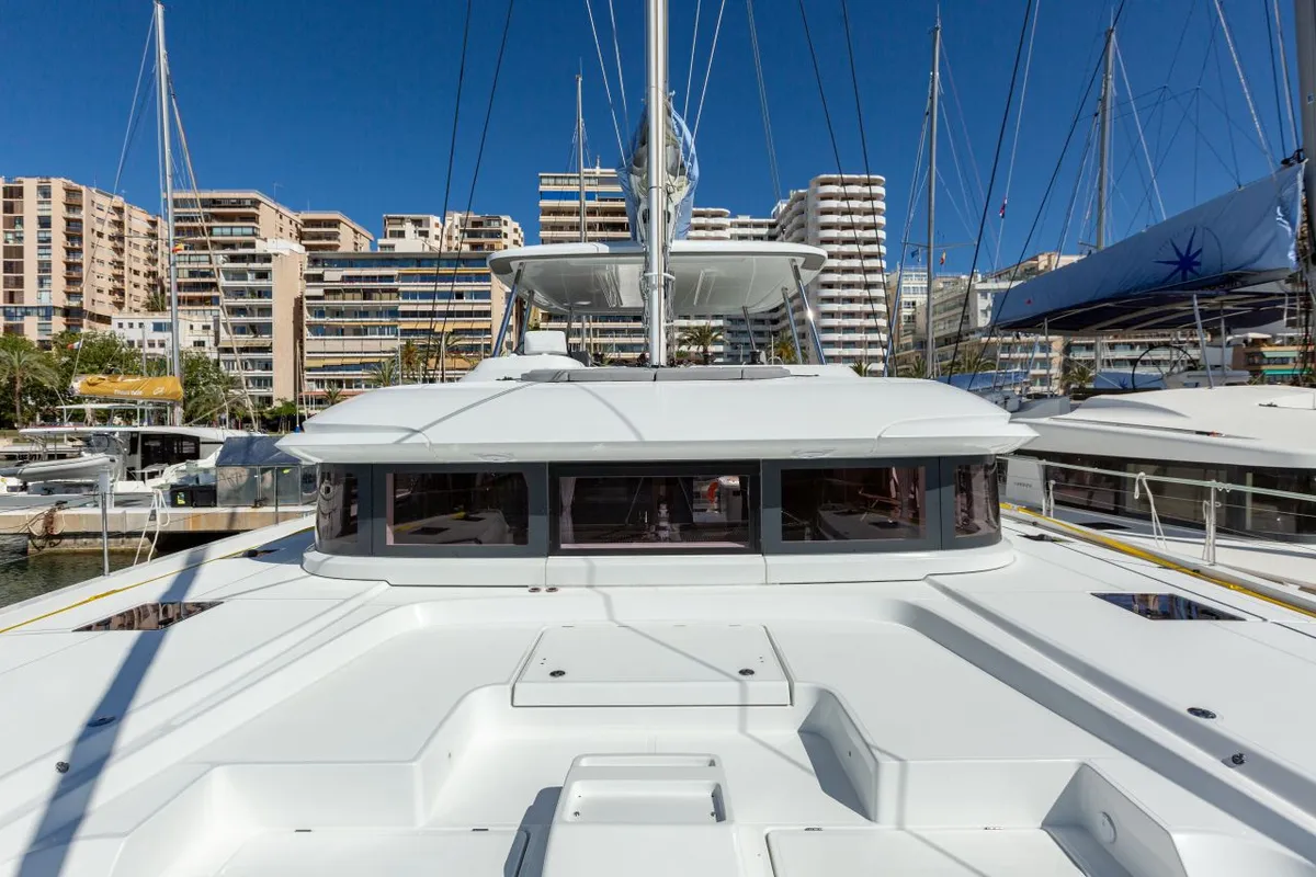 IRIS, a Lagoon 55 catamaran at Palma de Mallorca, Spain