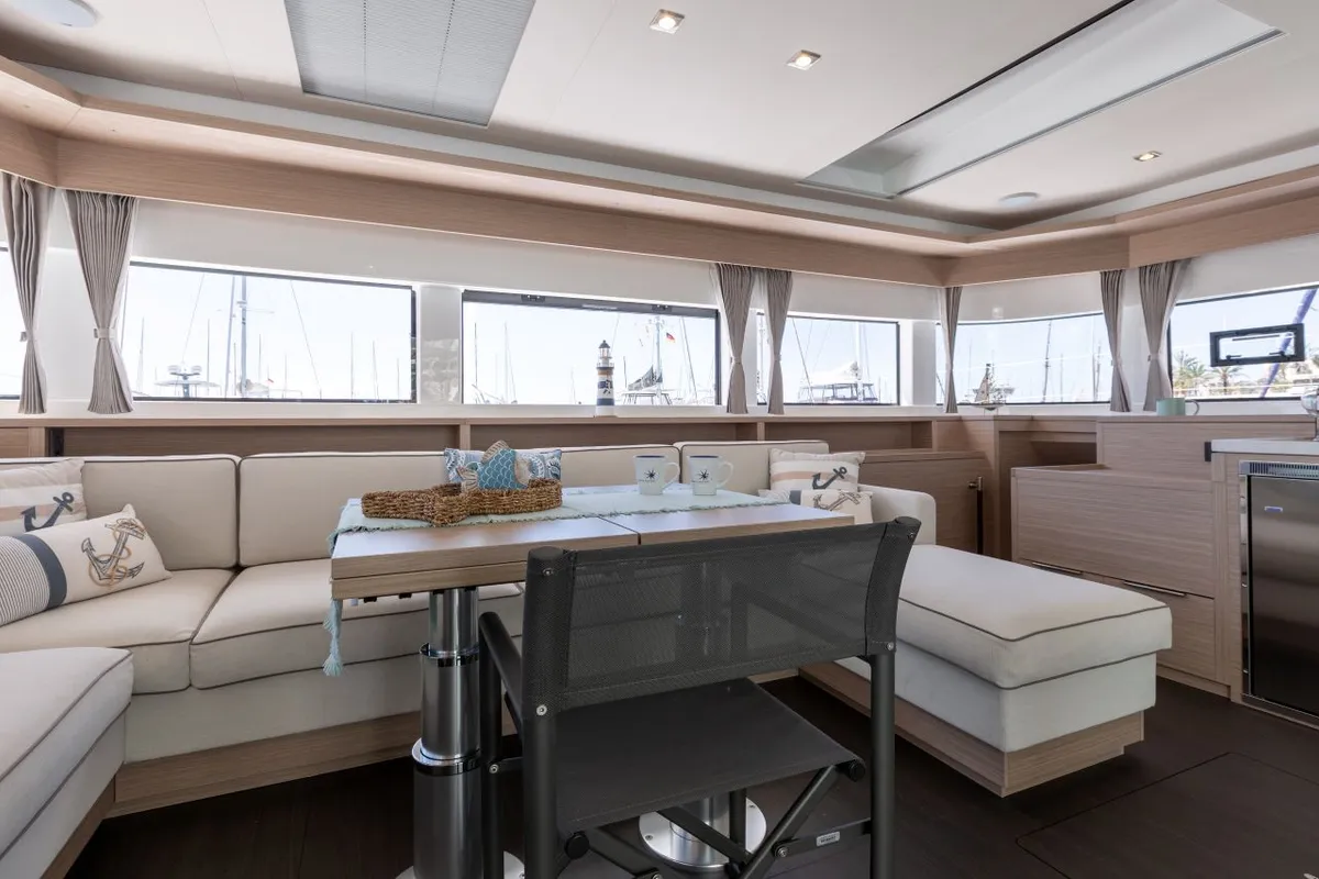 IRIS, a Lagoon 55 catamaran at Palma de Mallorca, Spain