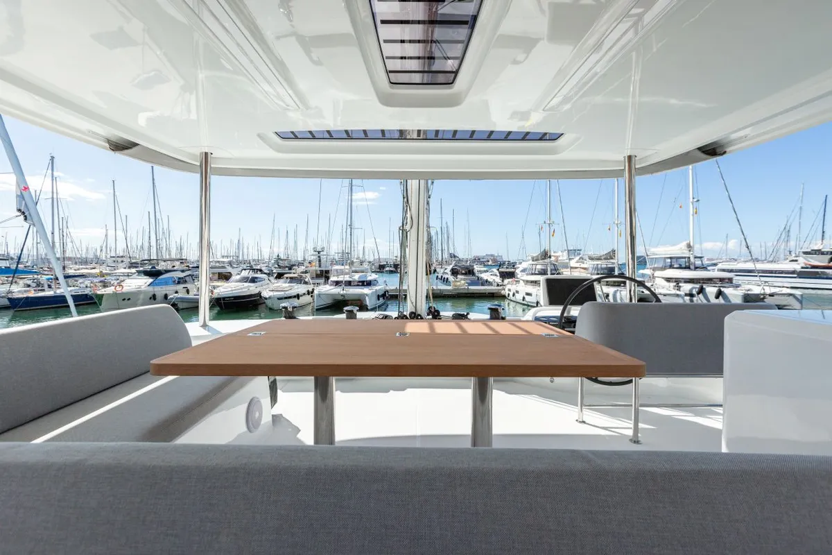 IRISEMMA, a Lagoon 55 - 4 + 2 cab. catamaran at Palma de Mallorca, Spain