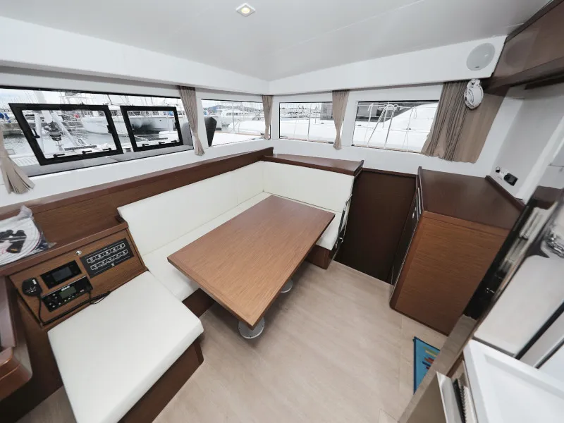 Salon of LANCELOT, a Lagoon 40 catamaran at Općina Sukošan, Croatia
