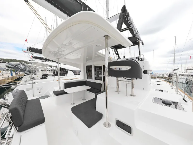 Exterior view of LANCELOT, a Lagoon 40 catamaran at Općina Sukošan, Croatia