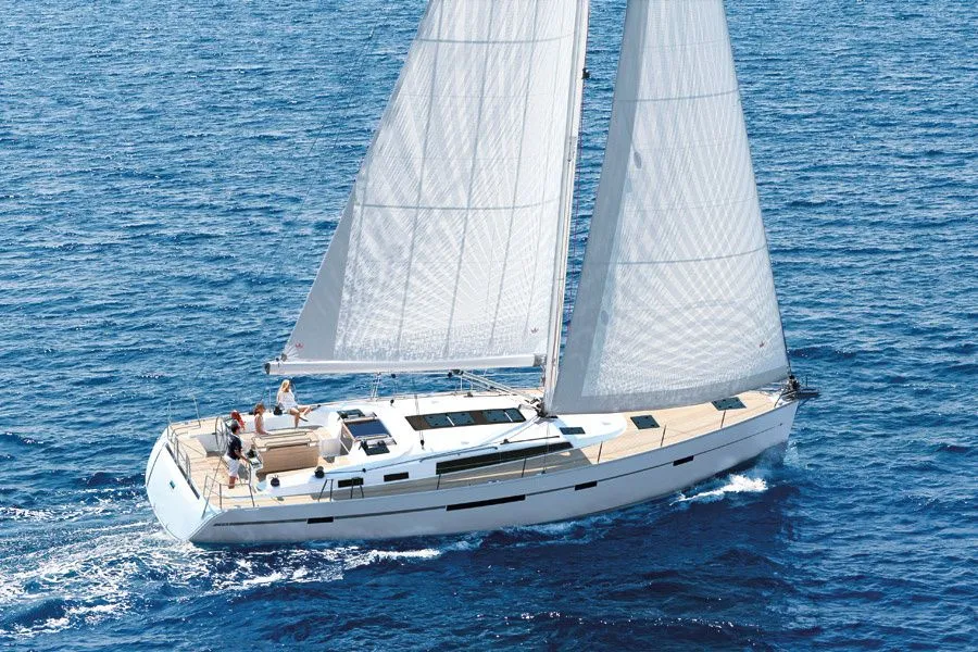Anassa, a Bavaria Cruiser 56 sailboat at Athens, Greece