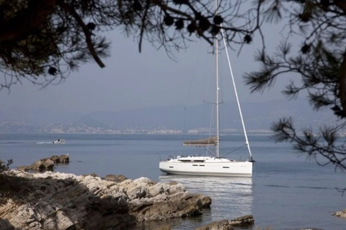KYBELE , a Jeanneau Sun Odyssey 409 sailboat at Marmaris, Turkey