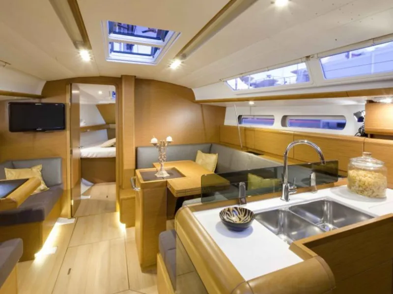 KYBELE , a Jeanneau Sun Odyssey 409 sailboat at Marmaris, Turkey