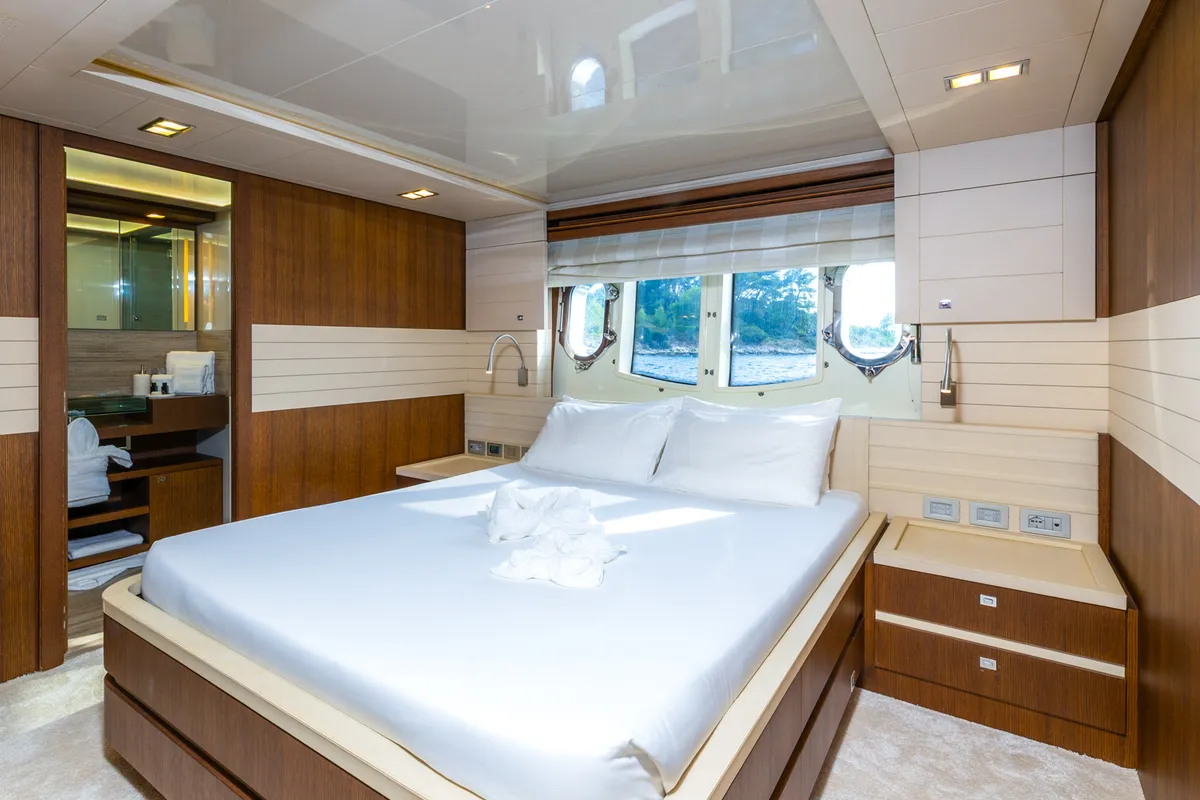 Cabin on Morning Star, a Gulet Motoryacht motor yacht at Općina Rogoznica, Croatia