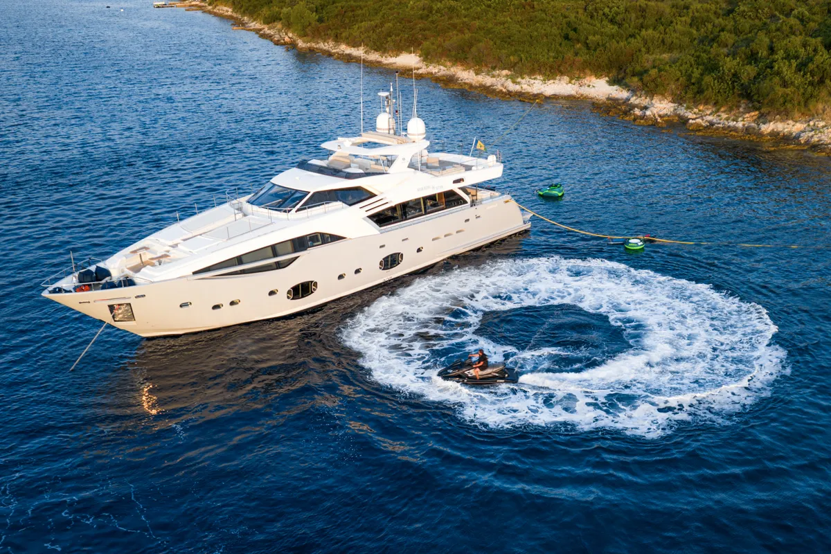 Exterior view of Morning Star, a Gulet Motoryacht motor yacht at Općina Rogoznica, Croatia