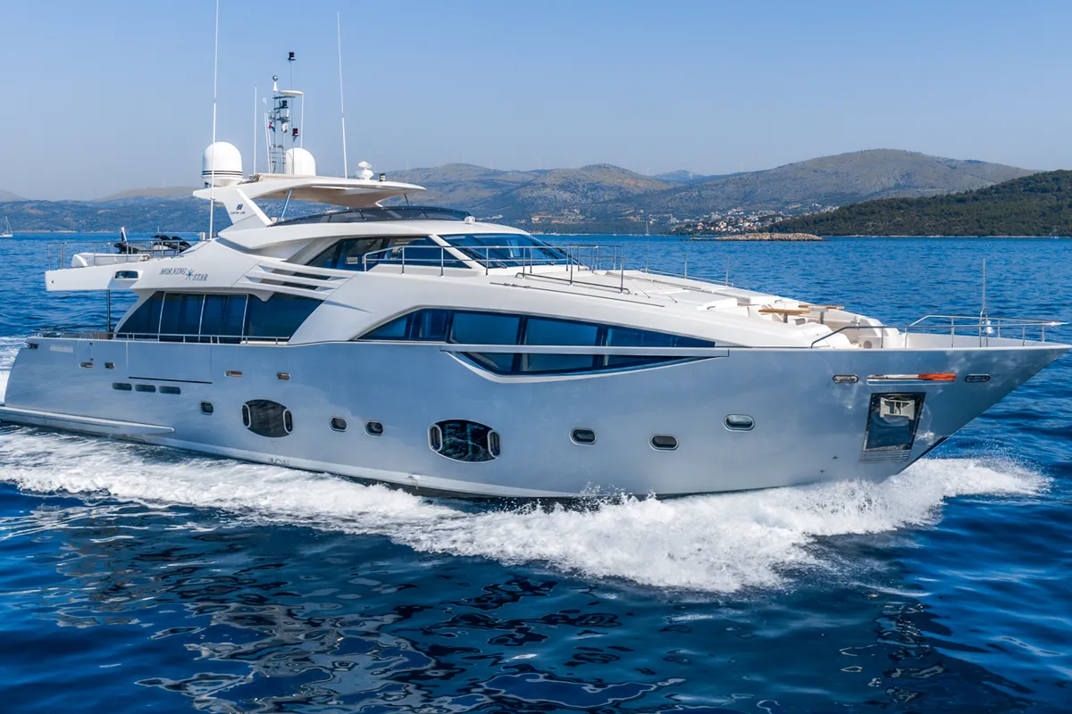 Exterior view of Morning Star, a Gulet Motoryacht motor yacht at Općina Rogoznica, Croatia