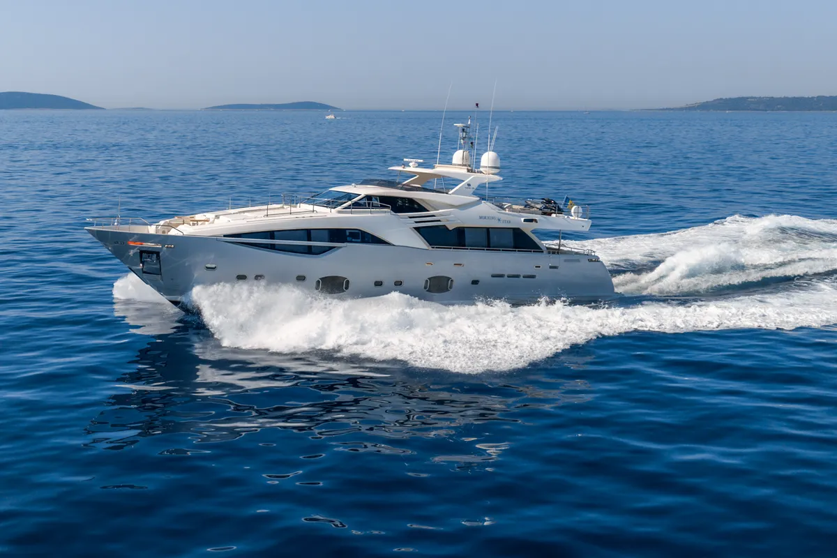 Exterior view of Morning Star, a Gulet Motoryacht motor yacht at Općina Rogoznica, Croatia